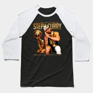 Stephen Curry - Nba Champions Baseball T-Shirt